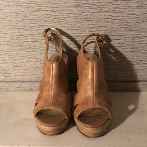 Platform wedge sandals